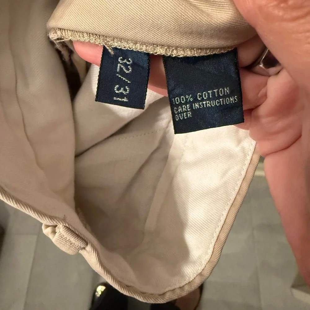 Polo Ralph Lauren men's chino pants in tan size 32/31